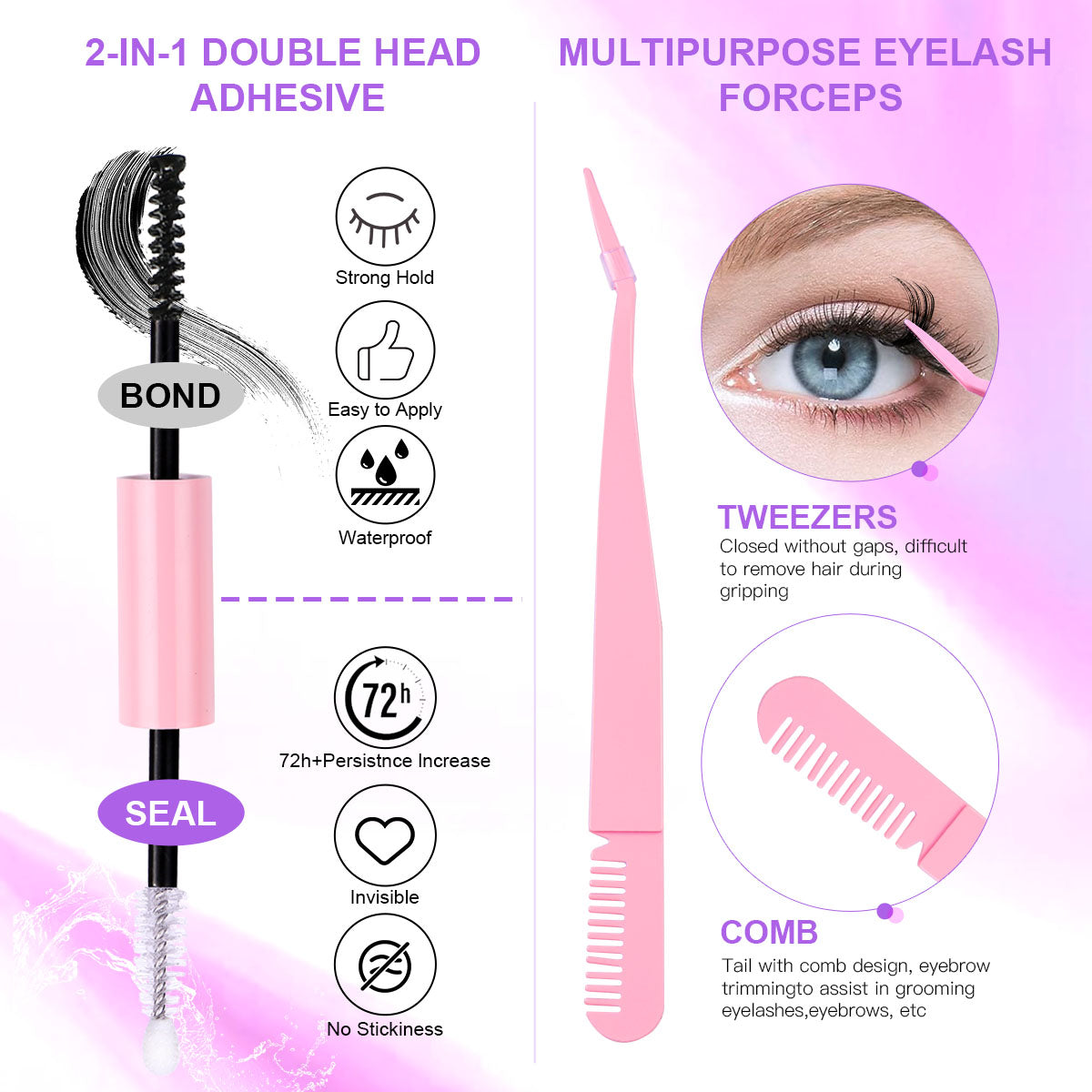 Segmented Lash Clusters 12 Rows Of 150 Segmented Lashes In Clusters