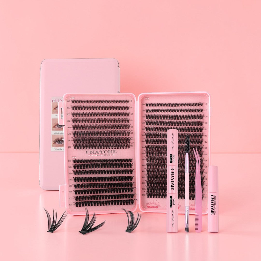 Thick Single Cluster Individual False Eyelash Eyelash Book