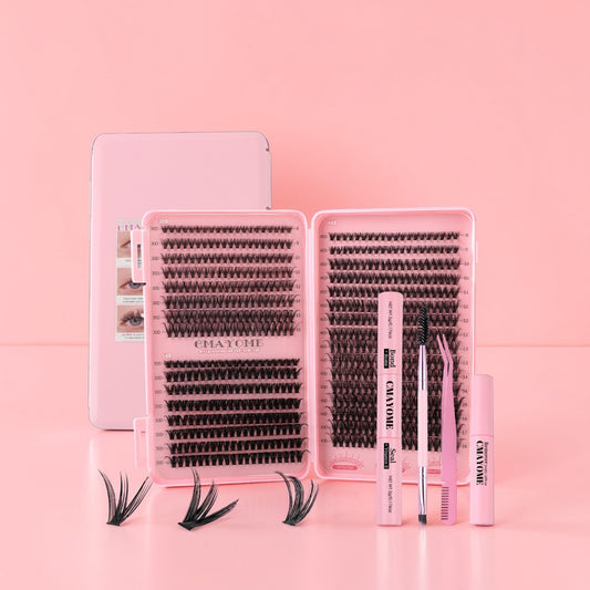 Thick Single Cluster Individual False Eyelash Eyelash Book