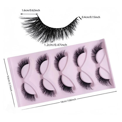 Cat Eye False Eyelashes 15 Pairs