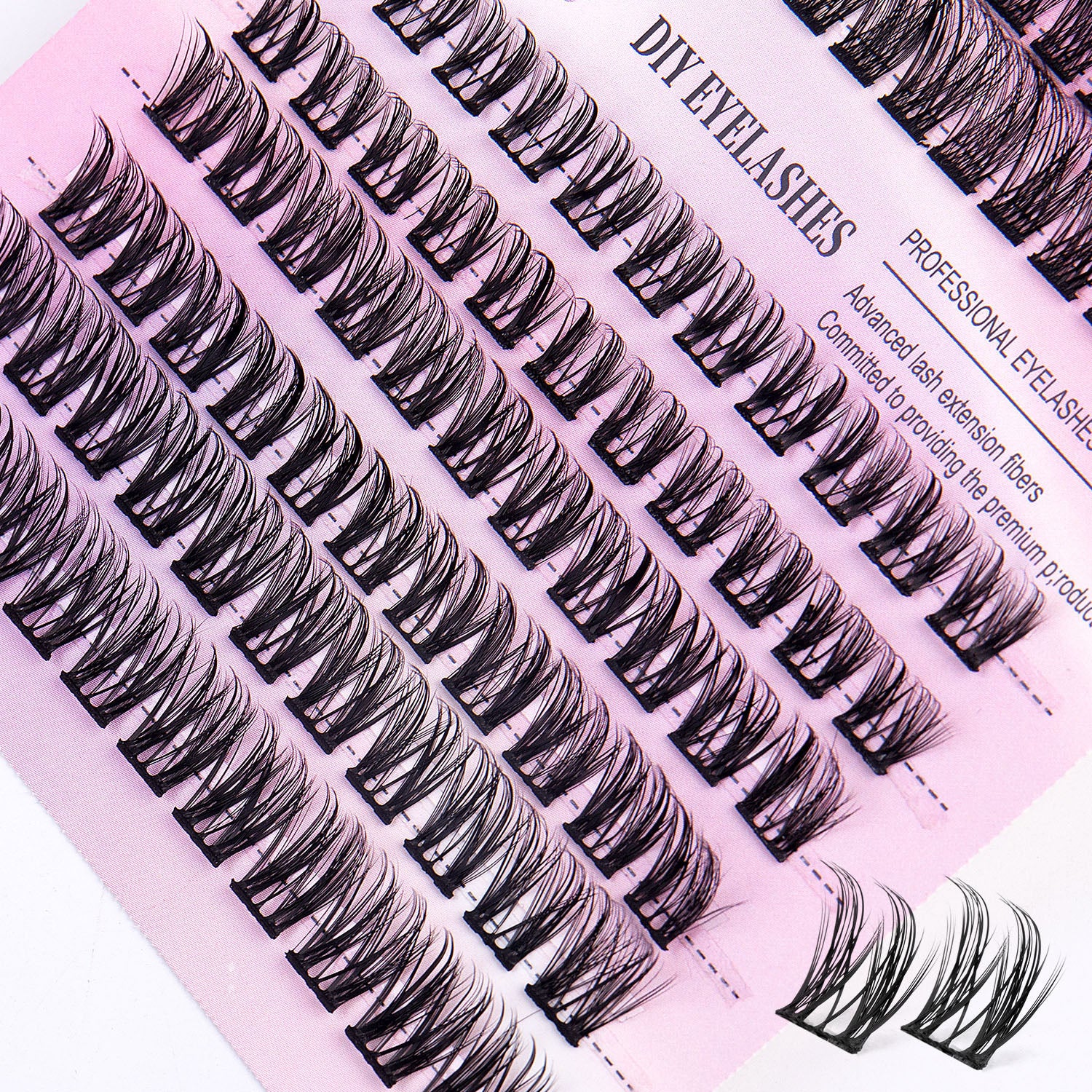 segmented lash clusters