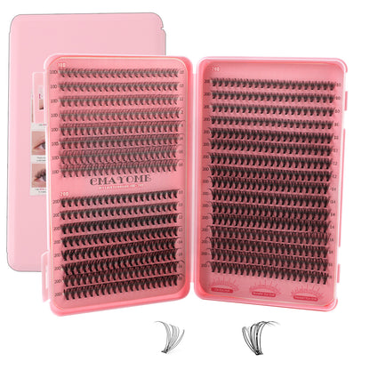 Thick Single Cluster Individual False Eyelash Eyelash Book
