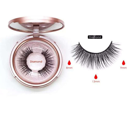 Reusable Magnetic Eyelashes: No Eyeliner Or Glue Needed