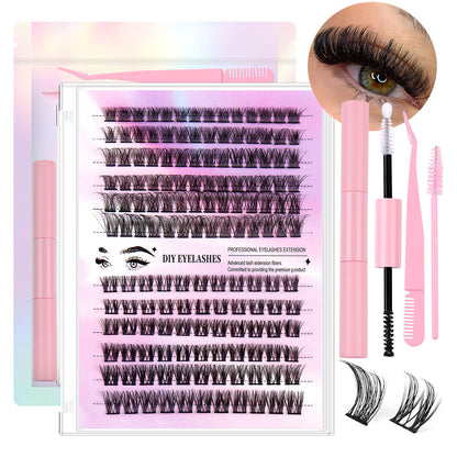 Segmented Lash Clusters 12 Rows Of 150 Segmented Lashes In Clusters