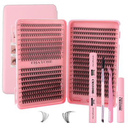 Thick Single Cluster Individual False Eyelash Eyelash Book