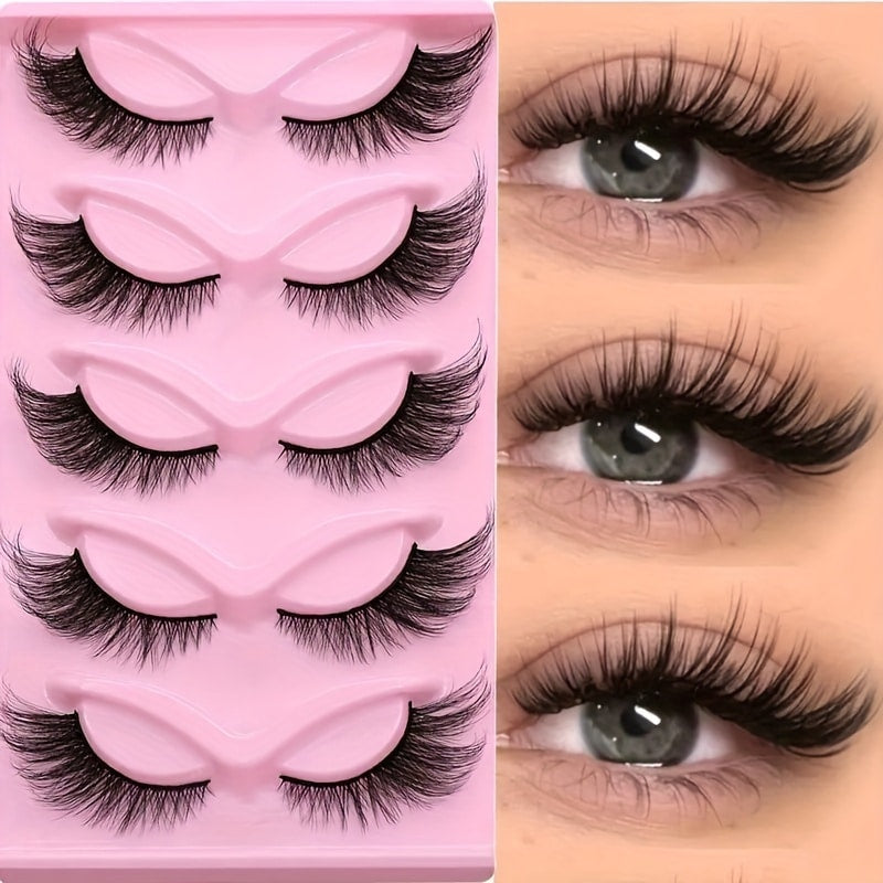 Cat Eye False Eyelashes 15 Pairs