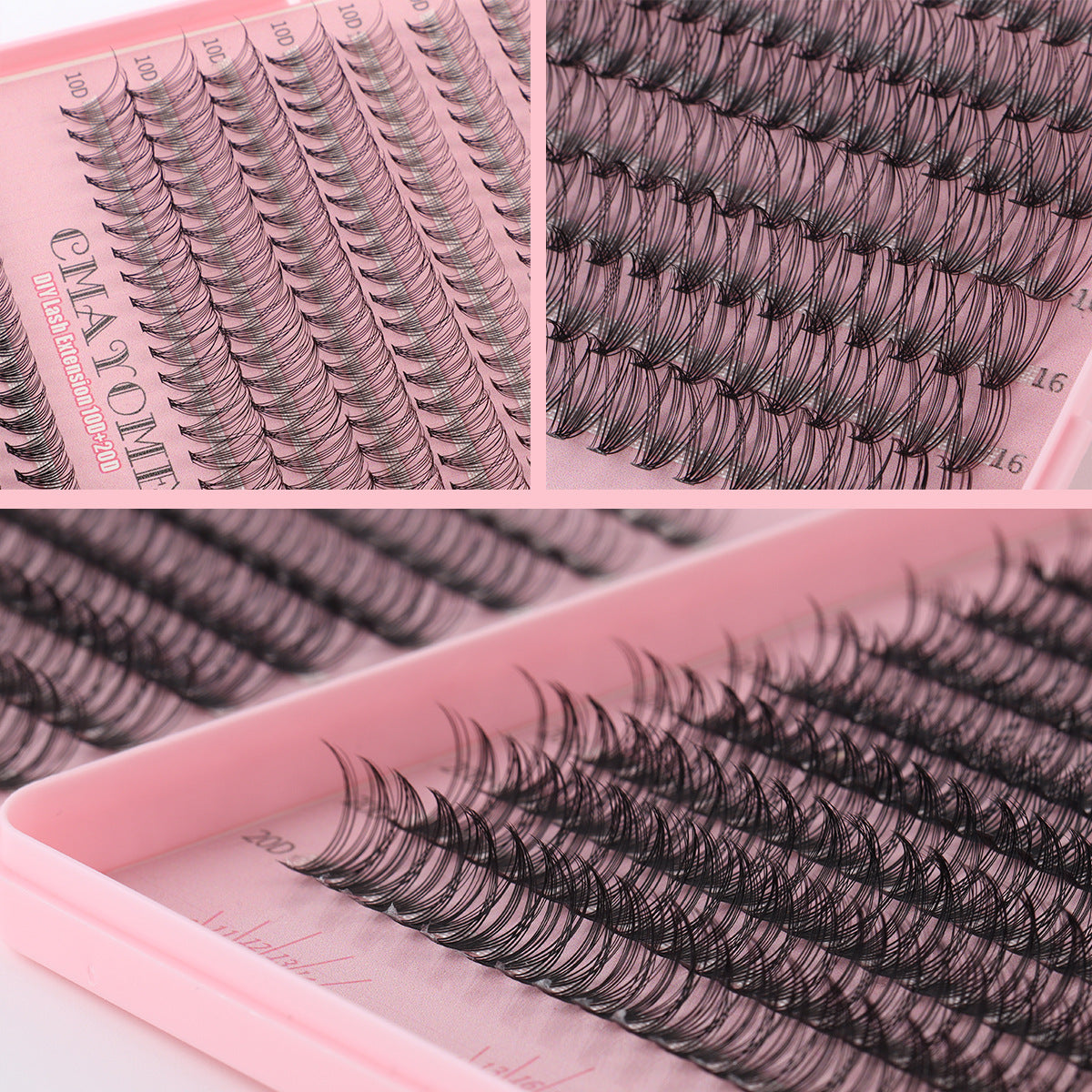 Thick Single Cluster Individual False Eyelash Eyelash Book