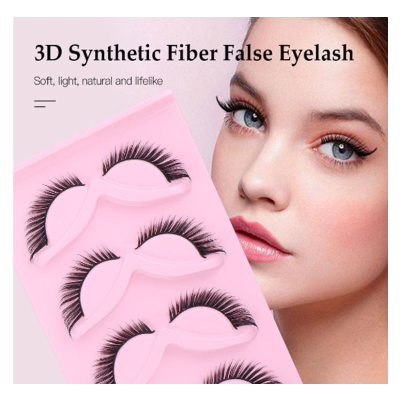 Cat Eye False Eyelashes 15 Pairs